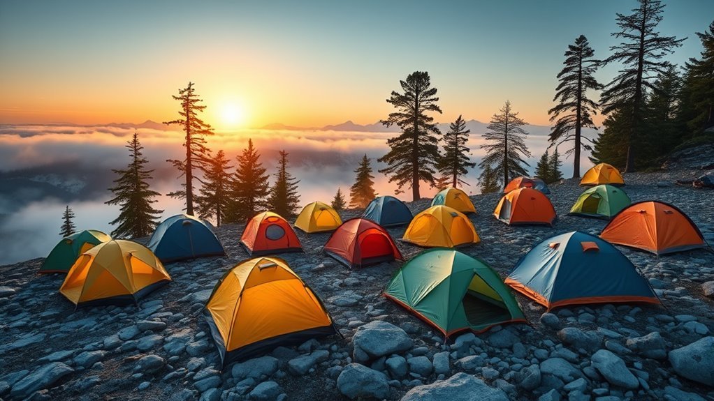 top all weather tents