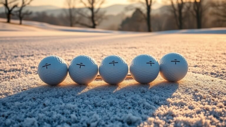 top cold weather golf balls