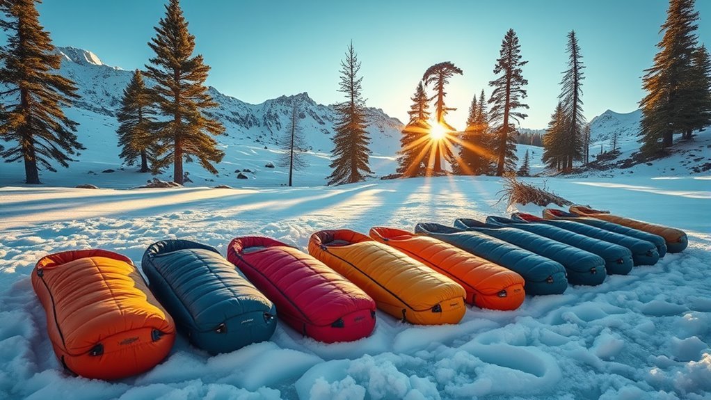 top cold weather sleeping bags