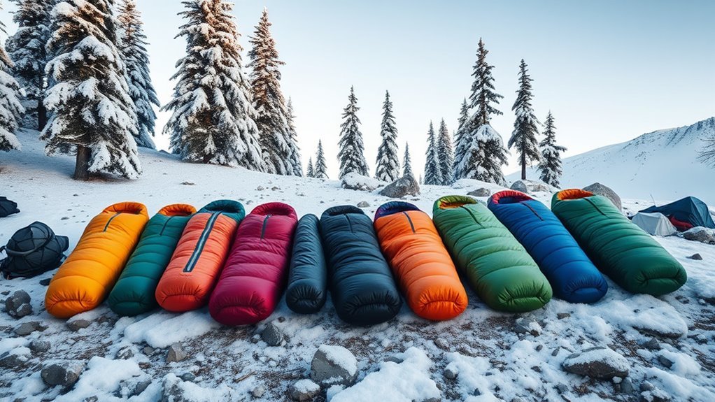 top cold weather sleeping bags