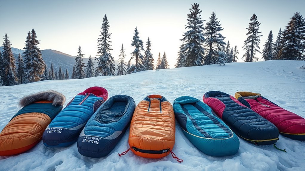 top cold weather sleeping bags