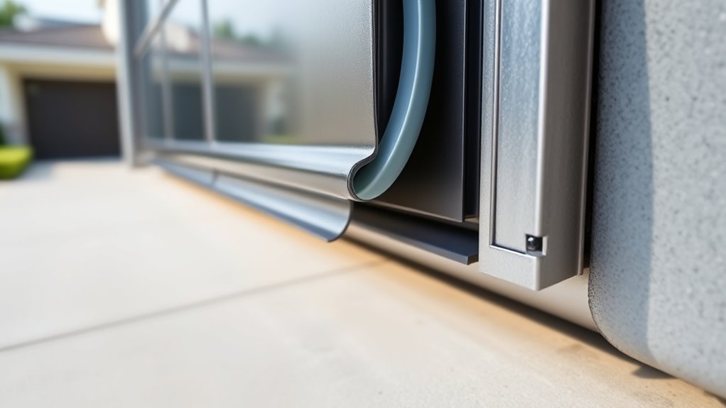 top garage door seals