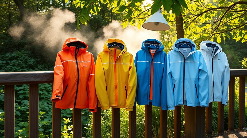 top rain jackets for summer