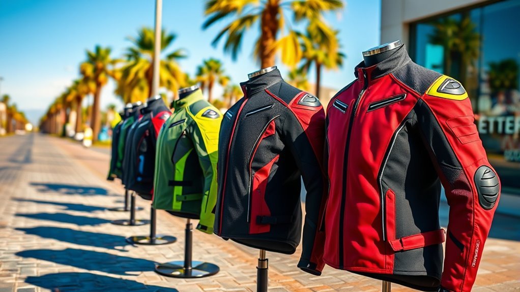 top warm weather motorcycle jackets