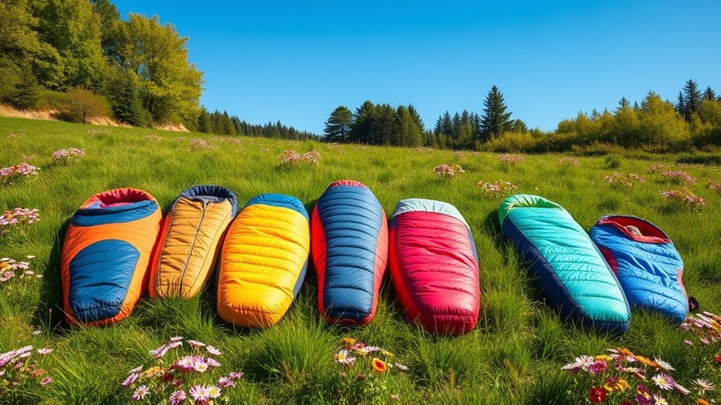 top warm weather sleeping bags