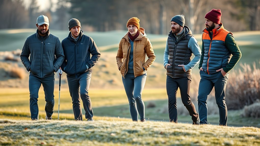 top winter golf apparel