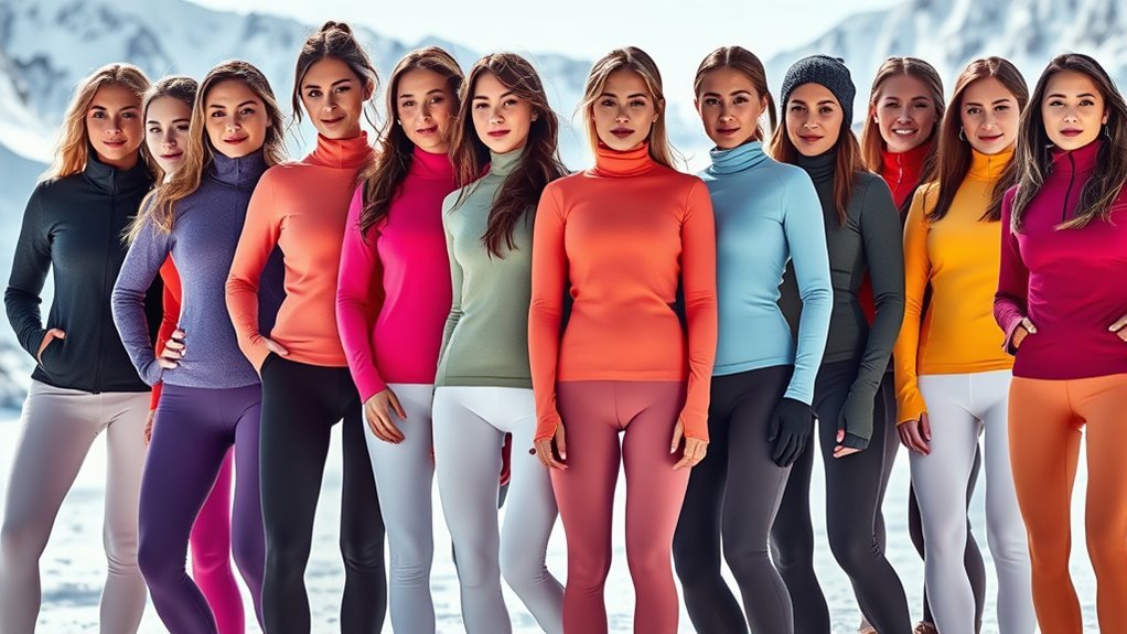 top women s winter base layers
