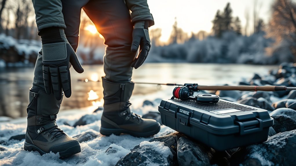 cold weather fishing gear