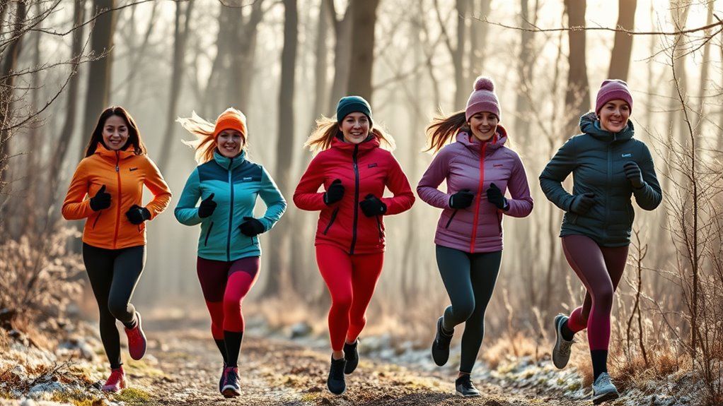 cold weather women s running gear