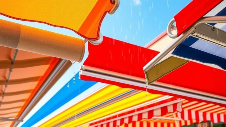durable awning fabrics list
