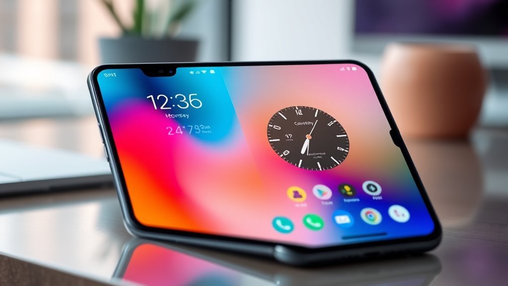 top android clock widgets