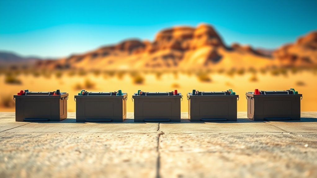 top car batteries for heat