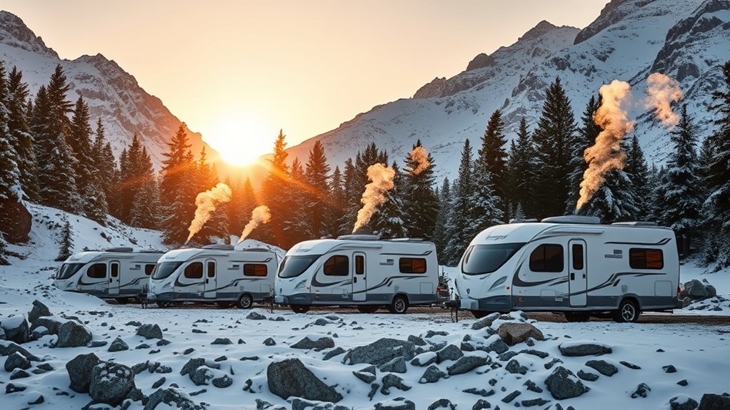 top cold weather campers