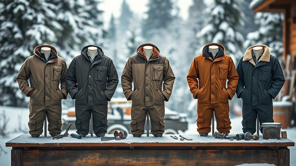 top cold weather coveralls