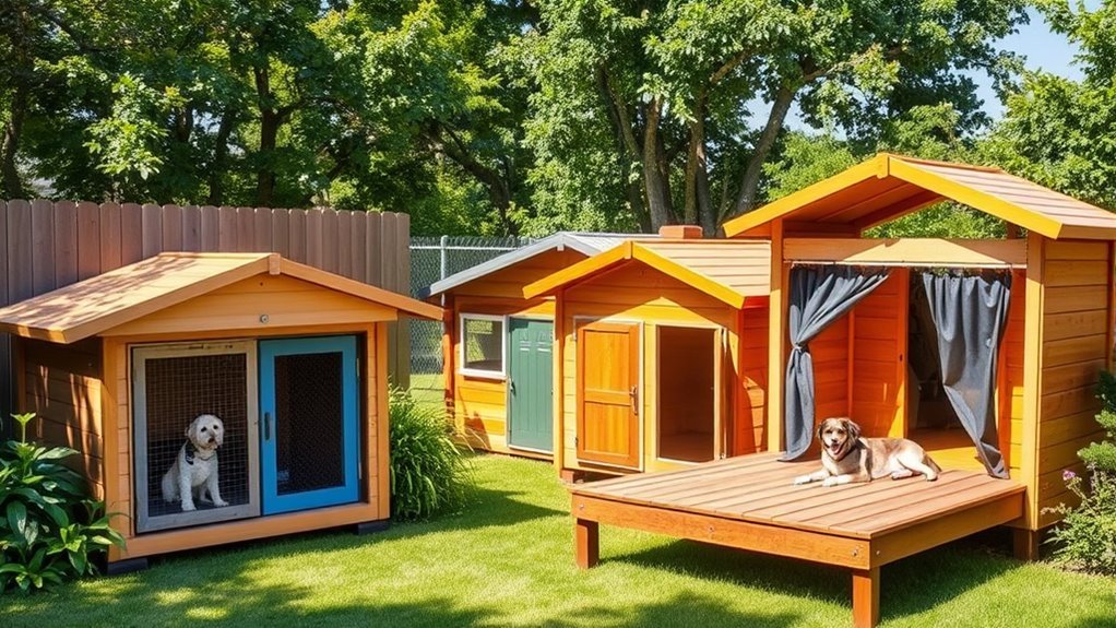 top hot weather dog houses