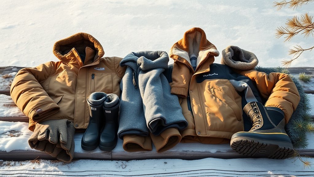 top winter fishing apparel